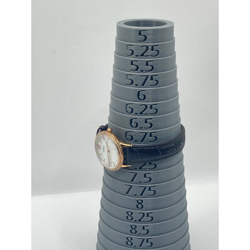 Fossil Rose Gold MOP Dial Womens Watch 30mm - Fresh Battery - Adjustable WR 3ATM - Picture 12 of 12